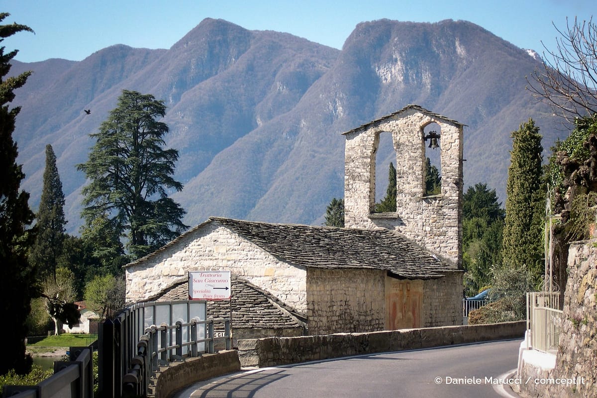 Chiesa di San Giacomo a Spurano, Ossuccio Lago di Como