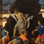 Andrea Mantegna - Resurrezione di Cristo 1492 ca. - Accademia Carrara Bergamo